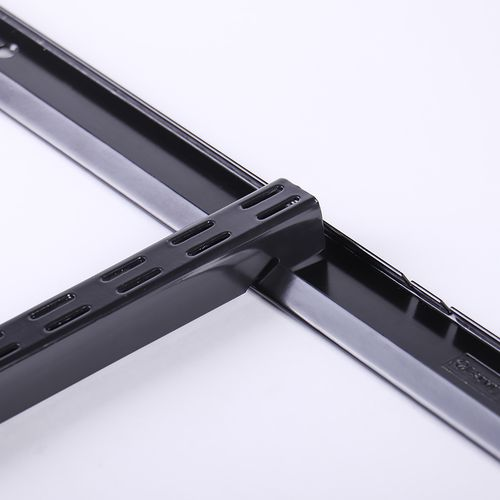 Рельс для стойки Larvij L9810BL черный 45x1000x10 мм, фотография