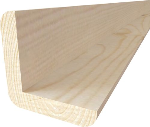 Уголок строганный Timber&Style хвоя сорт Экстра 2200x20x20 мм, изображение