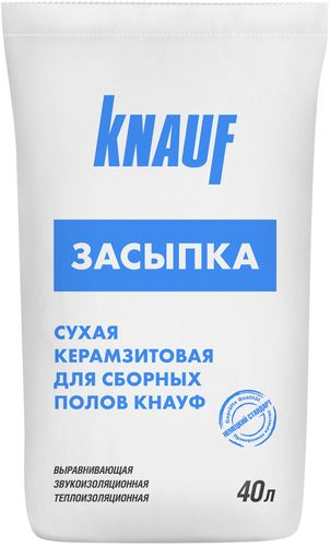 Ровнитель для пола керамзитовый KNAUF Засыпка 40 л, вид