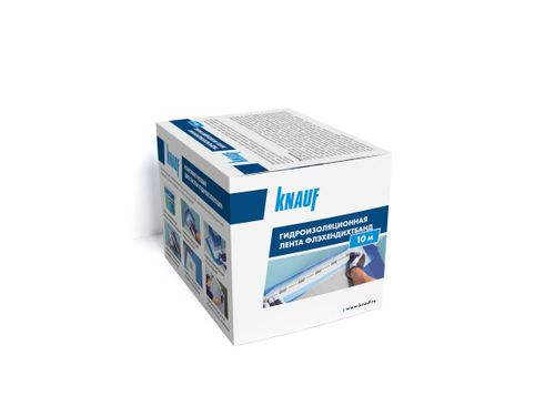 Гидроизоляция рулонная полиэфирная KNAUF Флехендихтбанд 10 м, крупный план