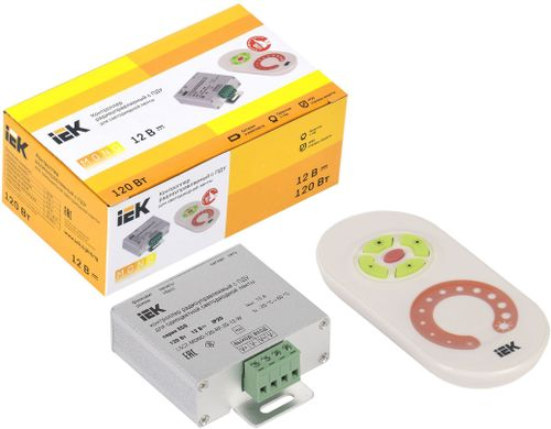Контроллер для светодиодной ленты IEK LSC1-MONO-120-RF-20-12-W 120 Вт 12 В IP20, крупный план