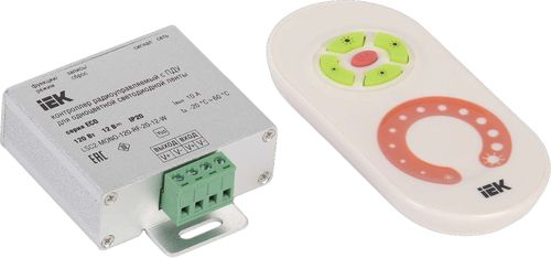 Контроллер для светодиодной ленты IEK LSC1-MONO-120-RF-20-12-W 120 Вт 12 В IP20, фото