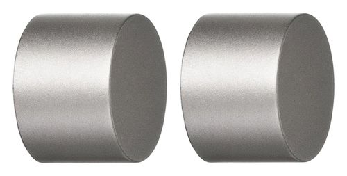 Наконечники для карниза HOME ACCESSORY заглушка стальной сплав 14 см d2 см 2 шт, детальное фото
