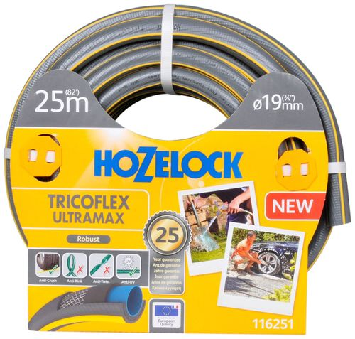 Шланг садовый HOZELOCK Ultramax 3/4" 25м, фото