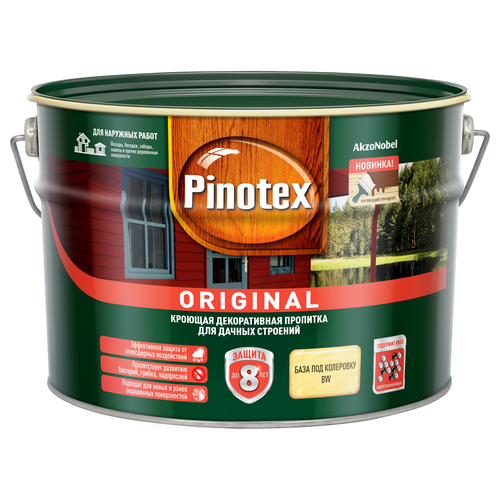 Пропитка Omnitex Original кроющая BW 9 л, изображение