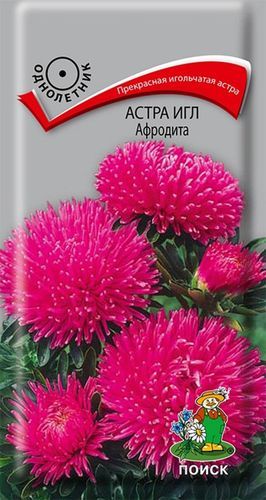 Семена Астры ПОИСК Игл Афродита 0,3 г, изображение