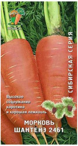 Семена Моркови Шантенэ 2461 2 г, вид