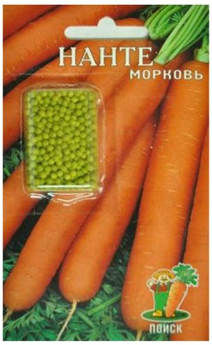 Семена Моркови ПОИСК Нанте 300 шт, фотография