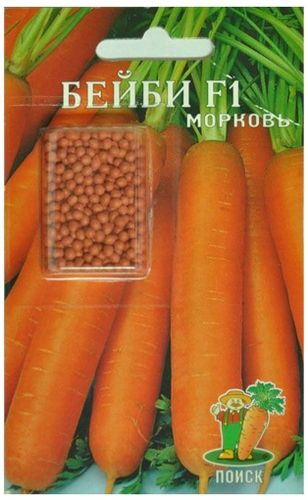 Семена Моркови ПОИСК Бейби F1 0,5 г, картинка