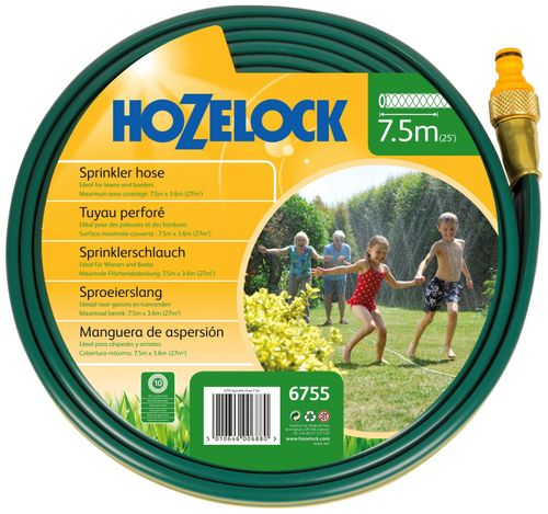 Шланг садовый HOZELOCK Sprinkler 7,5м, крупный план
