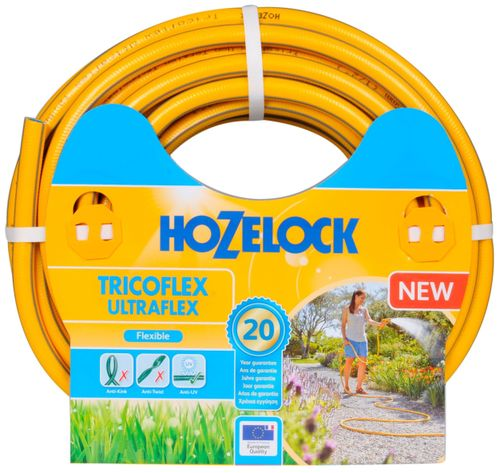 Шланг для полива HOZELOCK Tricoflex Ultraflex 1/2 дюйма 25 м, изображение