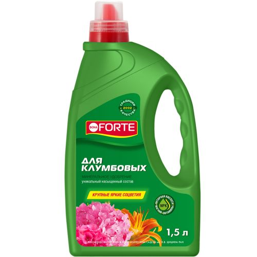 Удобрение для клумбовых растений BONA FORTE 1,5 л, картинка