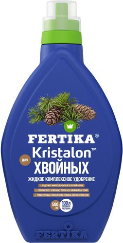 Удобрение FERTIKA Кристалон для хвойных 500 мл, картинка
