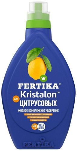 Удобрение комплексное FERTIKA Кристалон для цитрусовых 0,5 л, фото