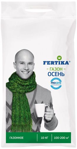 Удобрение минеральное FERTIKA Газон 10 кг, вид