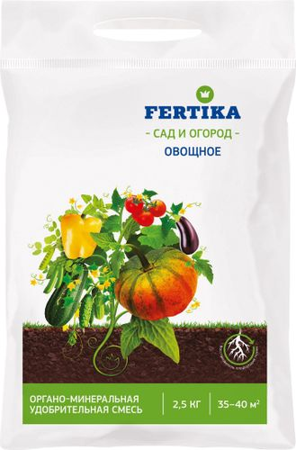 Удобрение FERTIKA Сад и огород Овощное 2,5 кг, вид