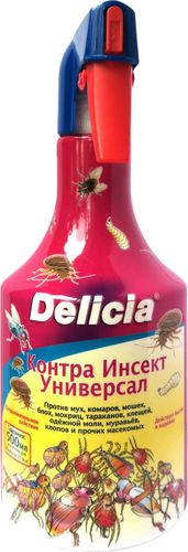 Аэрозоль против насекомых Delicia 400 мл, картинка