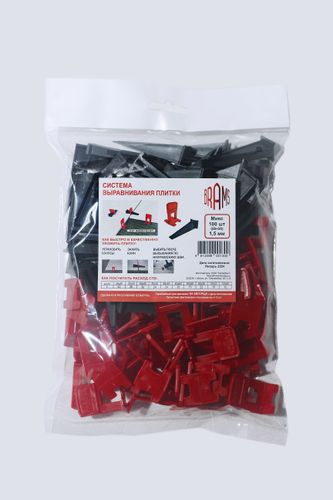 СВП BRAM'S: Микс 1,5 мм 50 компл. (100 шт.), фотография
