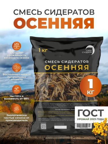 Смесь сидератов осенняя Сила Суздаля 1 кг, вид