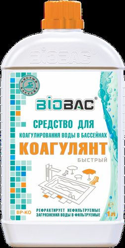 Средство для коагулирования воды в бассейнах коагулянт быстрый BP-KO 1 л, вид
