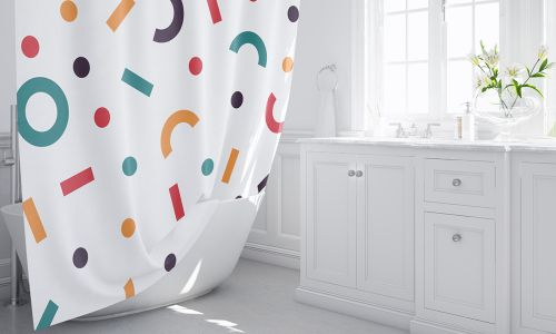 Шторка для ванной candy 180х200 см, изображение