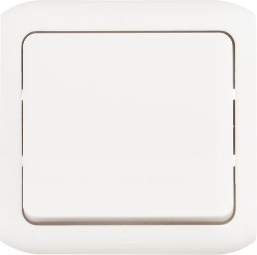 Переключатель 1-клавишный Legrand Quteo 782304 белый, изображение