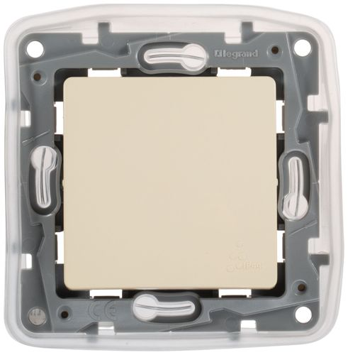Переключатель 1-клавишный Legrand Etika 672300 слоновая кость, картинка