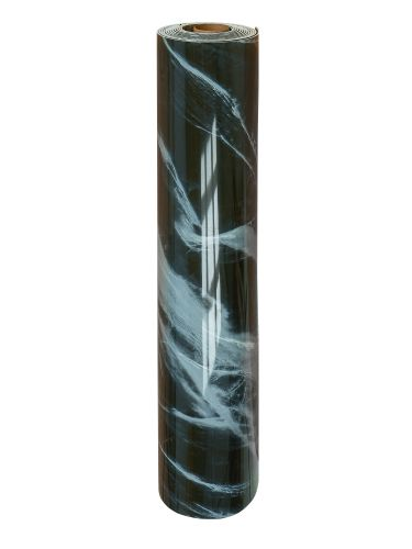 Самоклеящаяся ПВХ плитка РУЛОН LAKO DECOR "Мрамор Сарда" толщина 2мм 1,8м² 60х300 см, крупный план