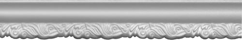 Плинтус потолочный SOLID С661/66 200х5,5х3 см белый, картинка