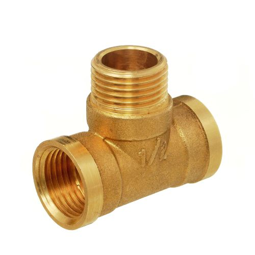 Тройник БАЗ 1/2"-1/2"-1/2" вн.-нар.вн. Т15ВНВ, крупный план