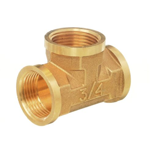 Тройник БАЗ 3/4"-3/4"-3/4" вн.-вн.-вн. Т20В, изображение