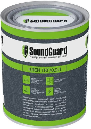 Универсальный клей SoundGuard 1 кг 0,9 л, вид