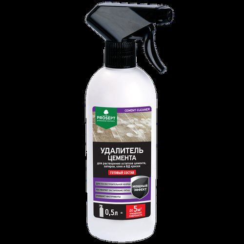 Удалитель цемента PROSEPT cement cleaner для каф. кирпич. стекл. металл. 0,5л, вид