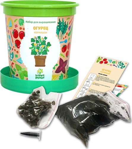 Набор для выращивания Happy Plant Огурец корнишон, детальное фото