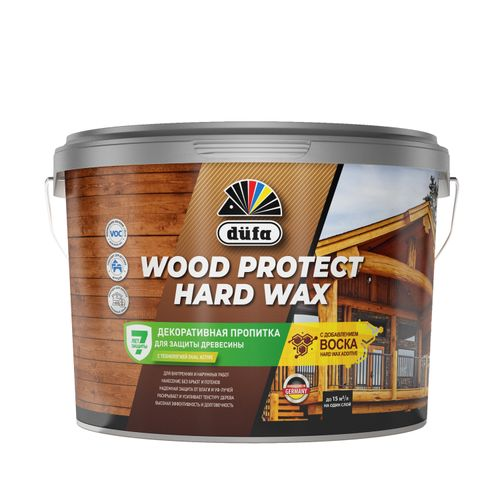 Пропитка WOOD PROTECT HARD WAX белоснежный  2,5л, детальное фото
