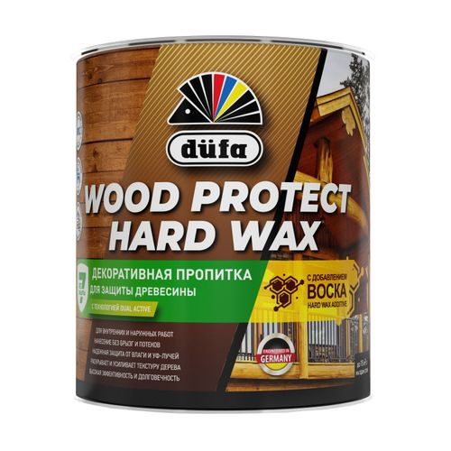 Пропитка WOOD PROTECT HARD WAX ореховое дерево   0,75л, картинка