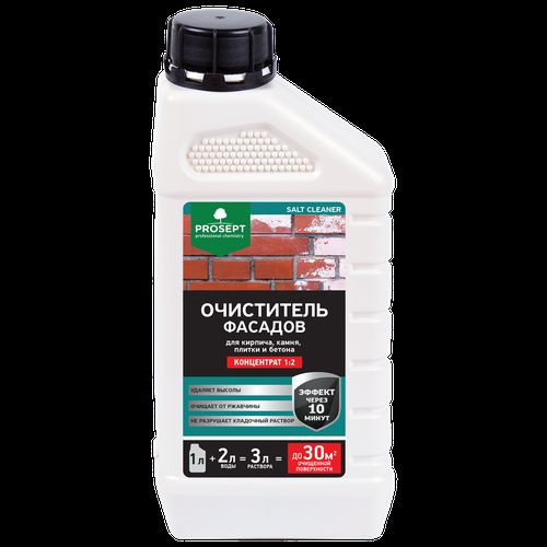 Очиститель фасадов prosept salt cleaner для удал. минер. и фосфатн. высолов 1л, изображение
