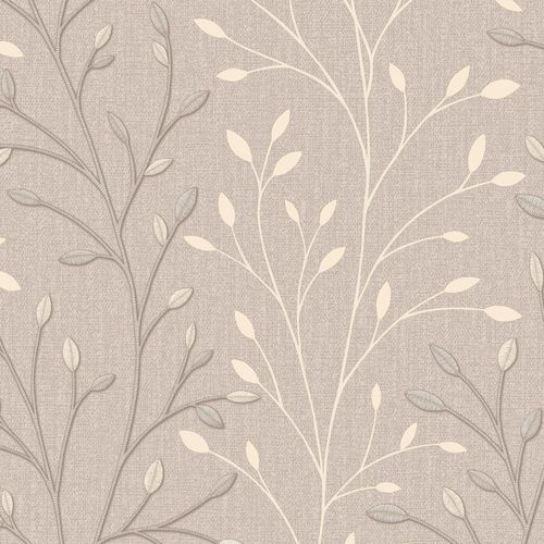 Виниловые обои WallSecret Bloom 8922-24 песочные 1,06х10,05 м, детальное фото