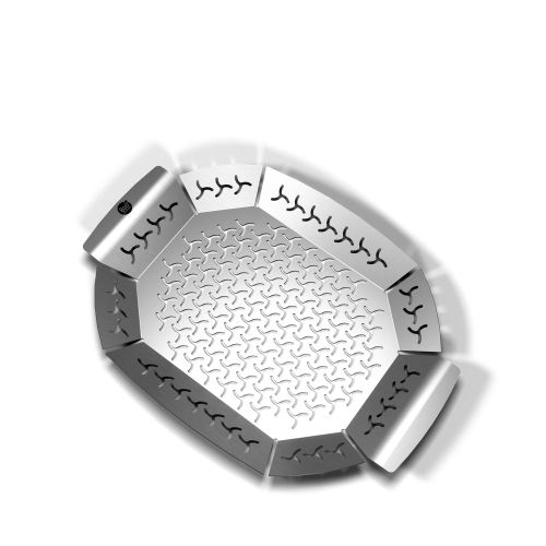 Противень-корзина овальный 800 degrees oval grill basket, фото