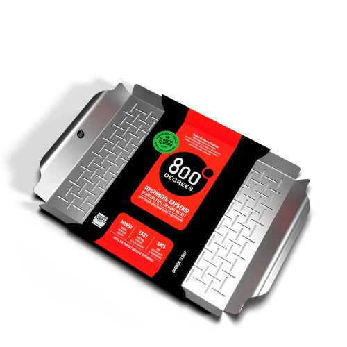 Противень перфорированный широкий 800 degrees wide grill pan, изображение