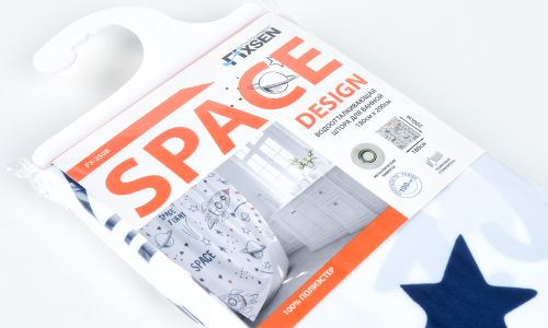 Шторка для ванной space 180х200 см, изображение