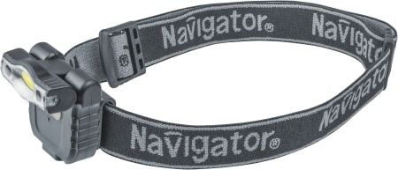 Фонарь налобный Navigator 3 Вт 0.5АЧ, фотография