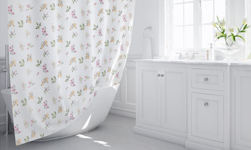 Шторка для ванной flora 180х200 см, фото