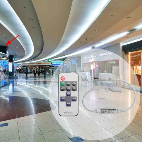 Диммер для светодиодной ленты Apeyron Electrics 04-10 72-144 Вт 12-24 В 6 А, фотография