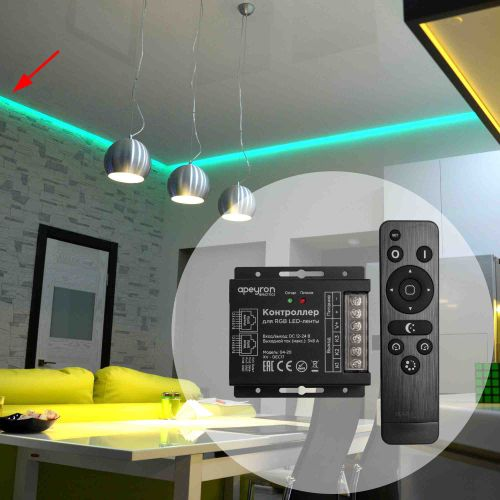 Контроллер для светодиодной ленты Apeyron Electrics 04-20 288-576 Вт 12-24 В, фотография