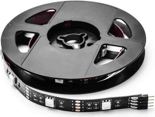 Светодиодная лента Apeyron Electrics SMD 5050 IP20 30LED 5В 7,2Вт RGB 2х0,5 м, детальное фото
