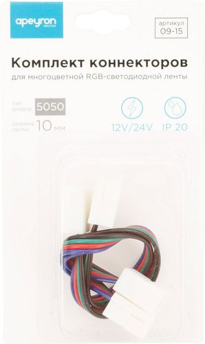Коннектор для контроллера светодиодной ленты Apeyron Electrics 09-15 150 мм, вид