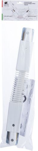 Коннектор для шинопровода ARTE Lamp A150033 30 см белый, крупный план