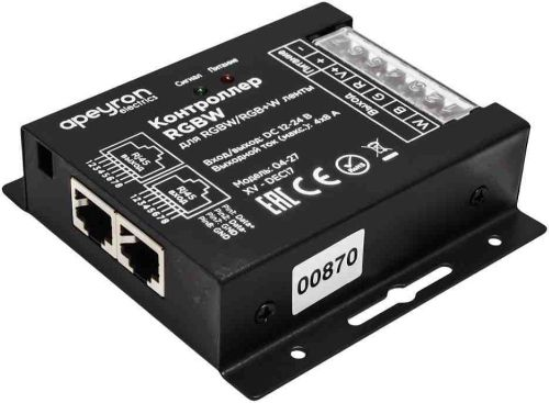 Контроллер для светодиодной ленты Apeyron Electrics 384-768 Вт 12-24 В, картинка
