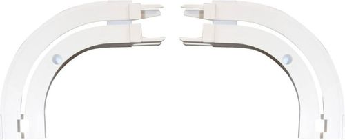 Закругления для карниза 1 ряд LEGRAND белые 2 шт, картинка